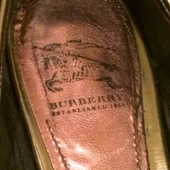 BURBERRY Designer Red Satin Leather Gems Ballet Flats Italy!!! - Picture 5 of 12